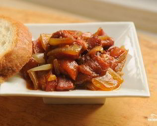 Лечо из перца и лука