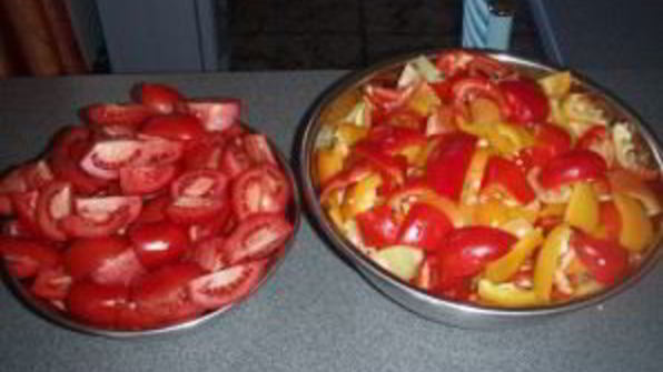 лечо из помидоров и перца