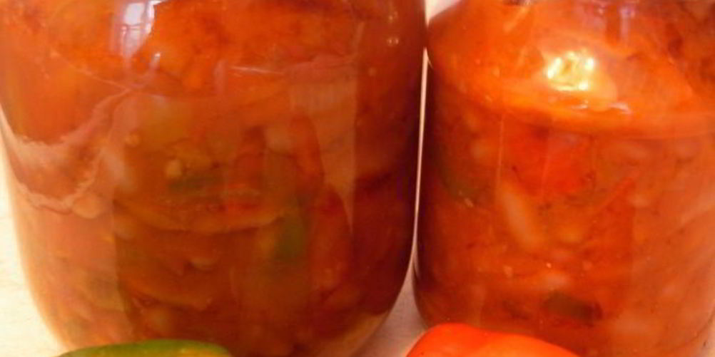 Рецепт лечо с фасолью