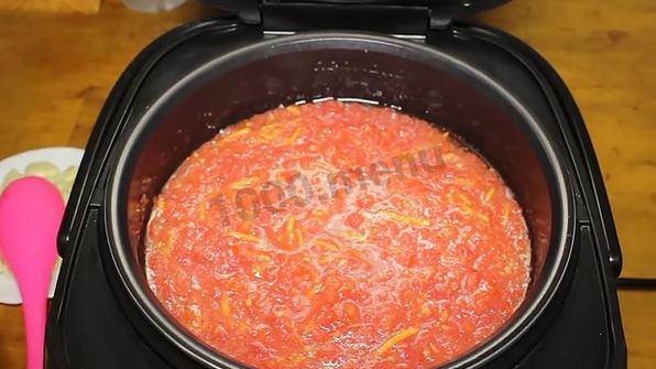 лечо в мультиварке на зиму из помидор и моркови