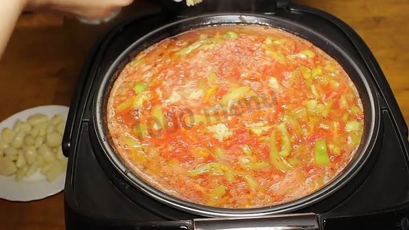 лечо в мультиварке на зиму из помидор и моркови