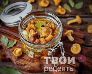 Лисички на зиму