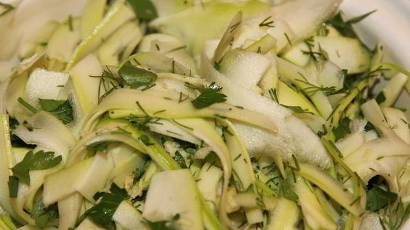 быстрые маринованные кабачки