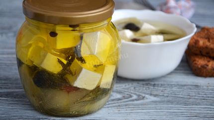 Маринованная брынза