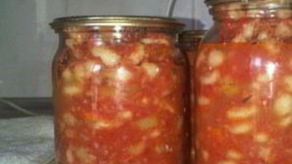 маринованная фасоль на зиму