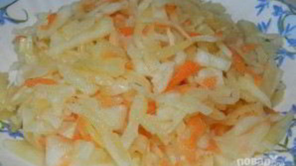 маринованная капуста по-деревенски