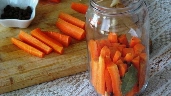 маринованная морковь