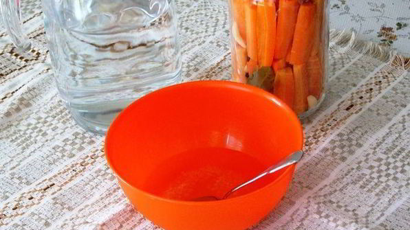 маринованная морковь