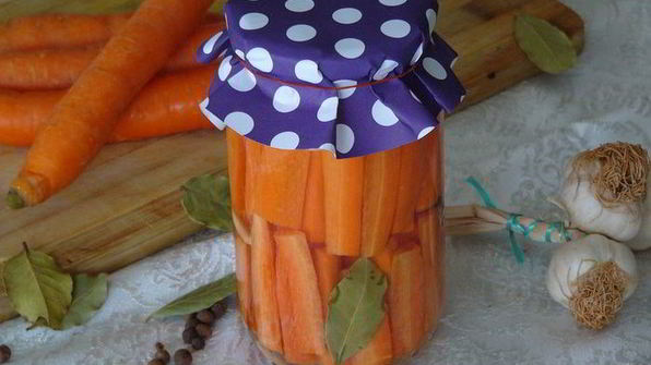 маринованная морковь