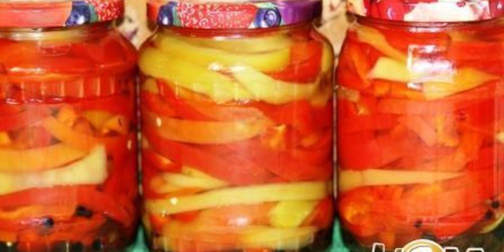 Рецепт маринованной соломки из болгарского перца