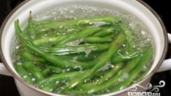 маринованная стручковая фасоль