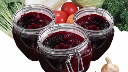 Маринованная свекла пряная