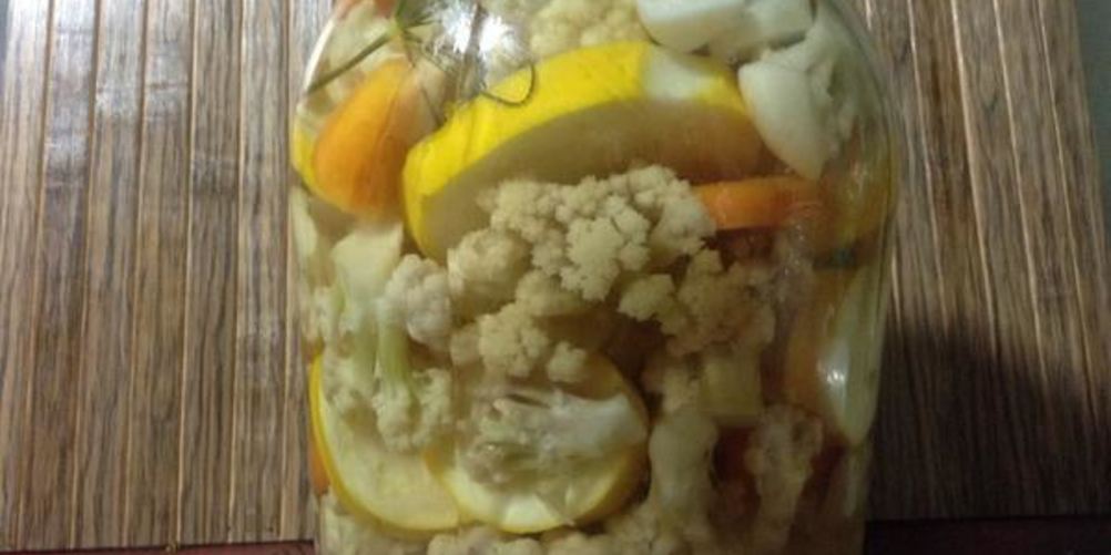 Рецепт маринованного ассорти