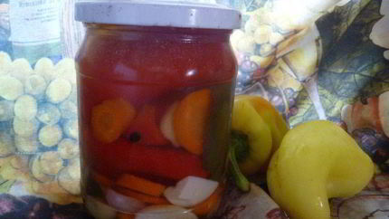 Маринованный болгарский перец