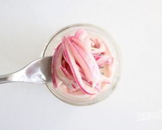 Маринованный лук для шашлыка с лимоном