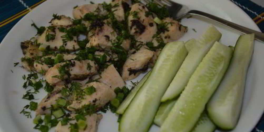 Рецепт маринованных грудок на пару