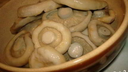 Маринованные грузди с чесноком