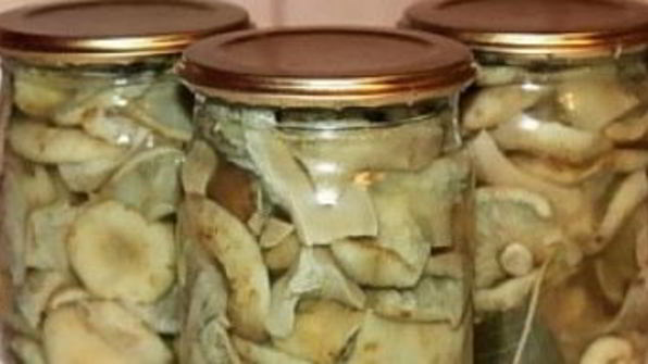 маринованные грузди с чесноком