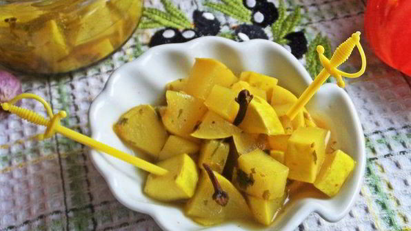 маринованные кабачки в карри