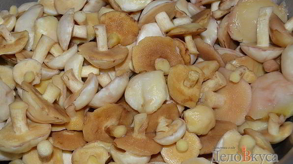 маринованные маслята на зиму