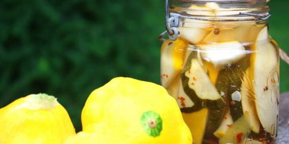 Рецепт маринованных патиссонов