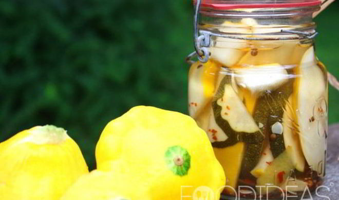 Маринованные патиссоны