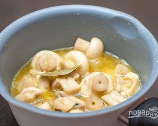 Маринованные шампиньоны за 7 минут