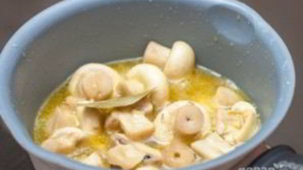 маринованные шампиньоны за 7 минут
