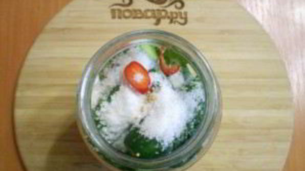 острые маринованные огурчики на зиму