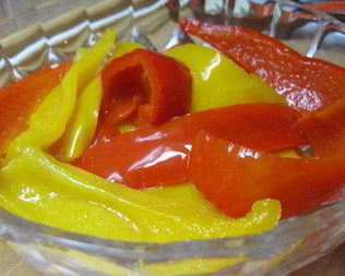 Перец маринованный с лимонной кислотой