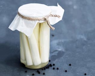 Спаржа белая маринованная