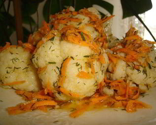 Цветная капуста маринованная