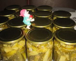 Огурчики Пальчики на зиму