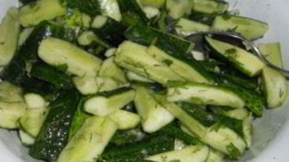 огурцы с чесноком на зиму