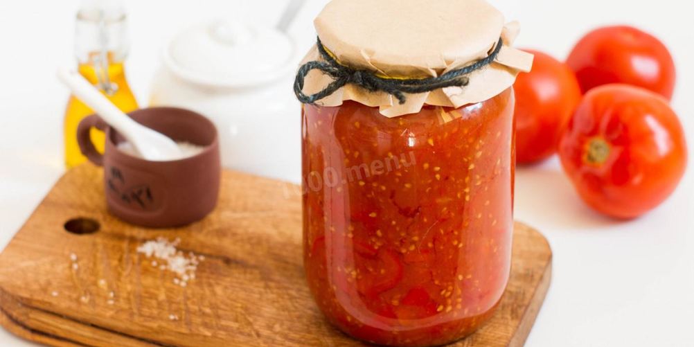 Рецепт перца в томатном соусе на зиму