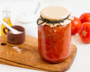 Перец в томатном соусе на зиму