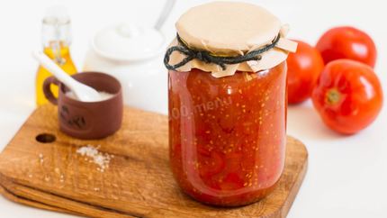 Перец в томатном соусе на зиму