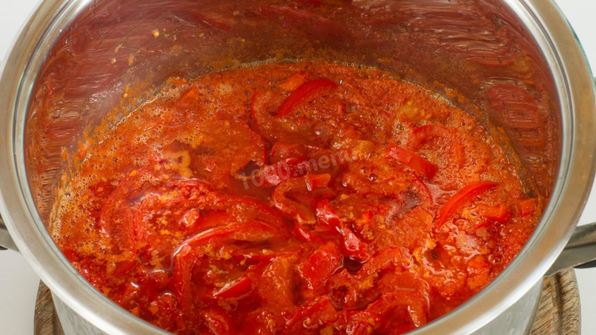 перец в томатном соусе на зиму