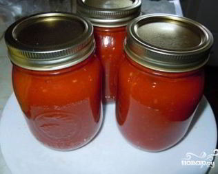 Подлива к макаронам на зиму