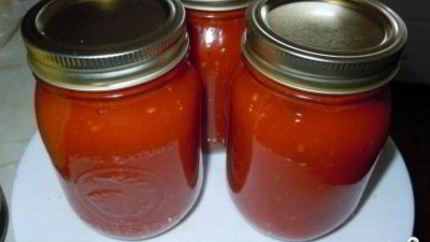 Подлива к макаронам на зиму