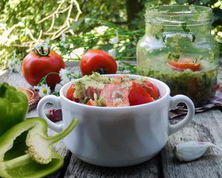 Помидоры по-корейски на зиму в банках