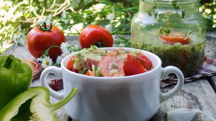 Помидоры по-корейски на зиму в банках