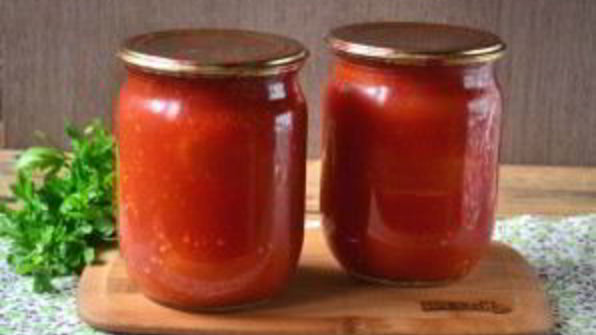 помидоры в томатном соке на зиму