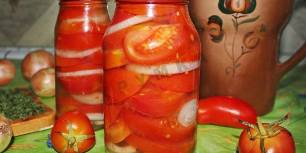 Рецепт помидоров в желе с желатином со стерилизацией