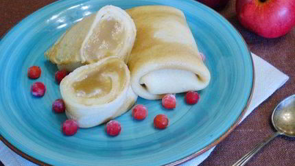 Блинчики с повидлом