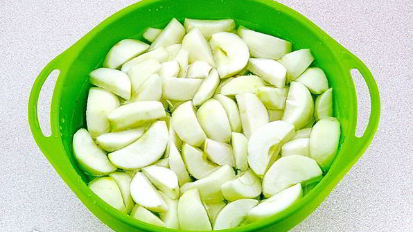 яблочное повидло с ванилином