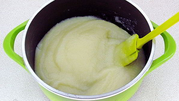 яблочное повидло с ванилином