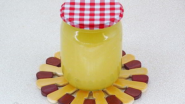 яблочное повидло с ванилином