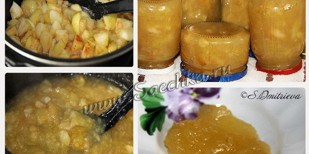 Рецепт яблочного повидла