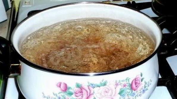 быстрая капуста горячим способом в рассоле